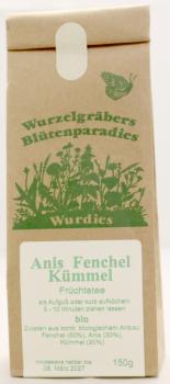 Anis-Fenchel-Kümmel, bio 150g