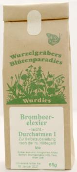 Brombeer-Elixier, "Durchatmen I", Mischung für ca. 2,5 Liter Wein, bio 66g