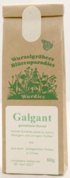 Galgant, kleiner, rot, gemahlen,  bio 50g RC