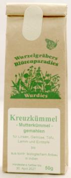Kreuzkümmel, (Cumin), gemahlen, bio 50g TR