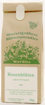 Rosenblüten, Knospen, bio 50g IR