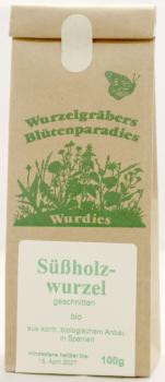 Süßholzwurzel, geschnitten, bio 100g ES