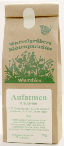 Aufatmen, bio - die Nr.1 unserer Kräutertee's - 70g