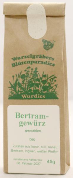 Bertram-Gewürzmischung, gemahlen, bio 45g