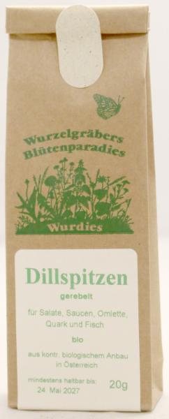 Dillspitzen, gerebelt, bio 20g DE