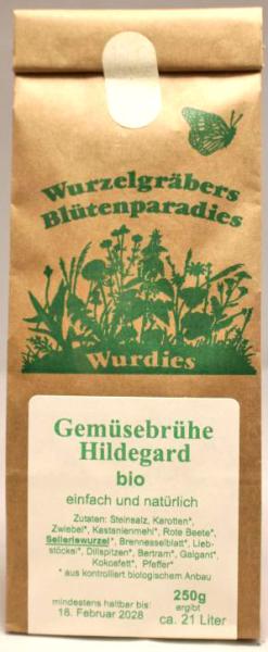 Gemüsebrühe, „Hildegard“, bio - mit Edelkastanie 250g