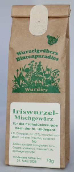 Iriswurzel-Mischgewürz, gemahlen, bio 70g