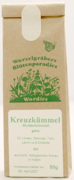 Kreuzkümmel, (Cumin), ganz,  bio 50g TR