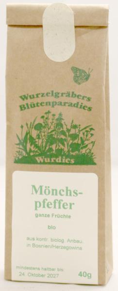 Mönchspfeffer, ganz, bio 40g HR