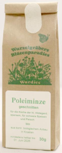 Poleiminze, geschnitten, 2-3mm,  bio 30g HR