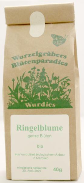 Ringelblumen, ganz, mit Kelch, bio 40g FR/PL