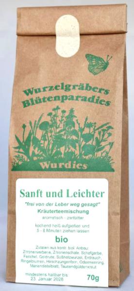 Sanft und Leichter, Zartbitter - Kräutertee, bio 70g