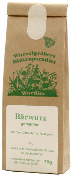 Bärwurz, gemahlene Wurzel, bio 70g DE