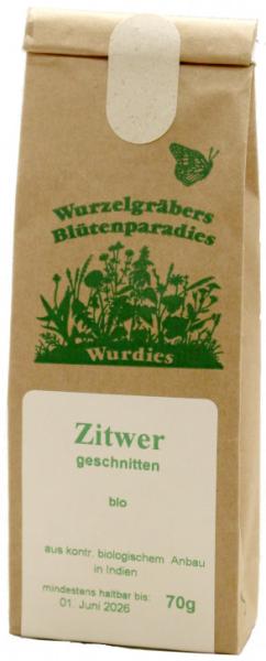 Zitwer, Wurzel, geschnitten,  bio 70g IN